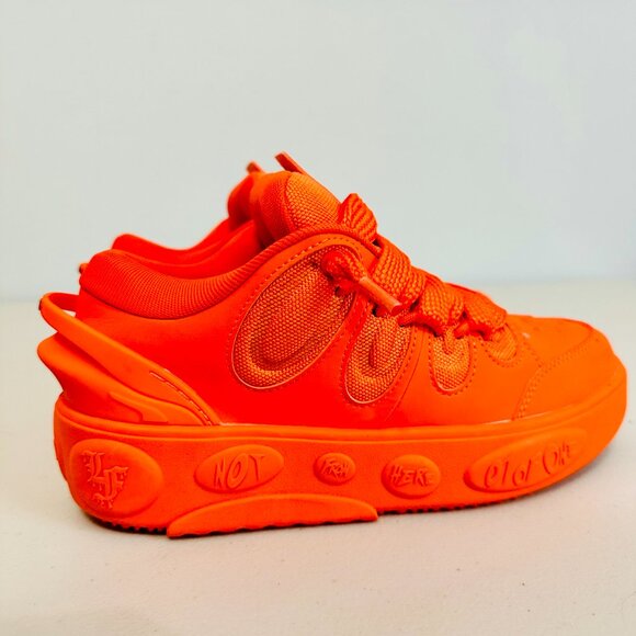 NEW PUMA LAMELO BALL LAFRANCE ASSIST ORANGE SMASH FASHION SNEAKERS - Picture 3 of 10